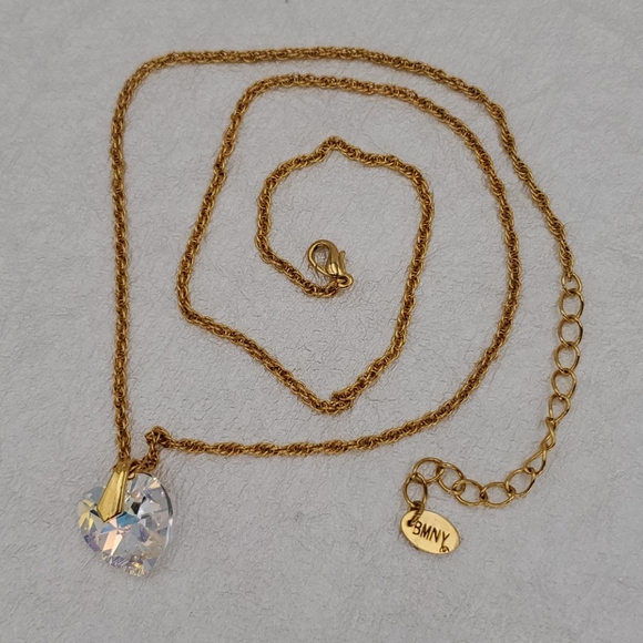BMNY Swarovski Crystal Heart Necklace - Picture 4 of 8